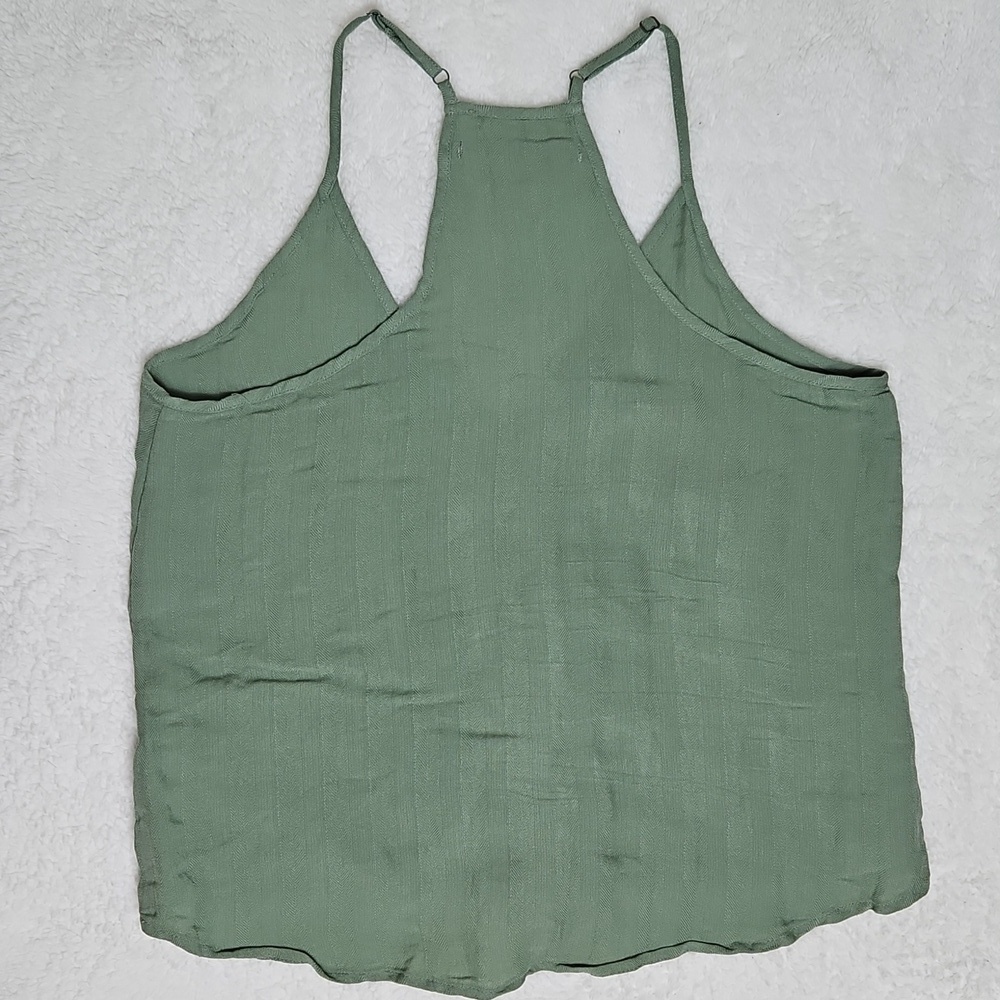Emmer & Oat Green Razorback Top Size Small - Picture 3 of 3